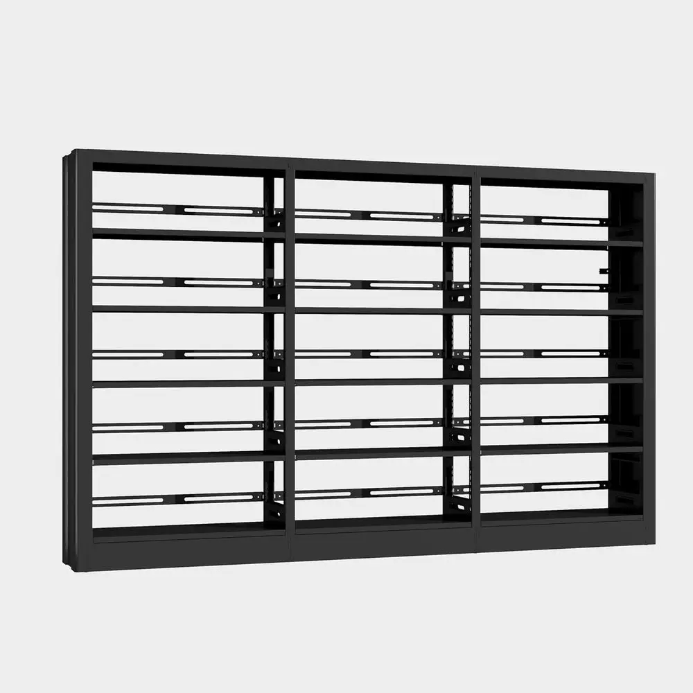 5-Tier Adjustable Metal Bookshelf, Heavy Duty Tall Black Bookcase for Living Room, Office, with Book Stopper, 108.6 Wide
5-Tier Adjustable Metal Bookshelf, Heavy Duty Tall Black Bookcase for Living Room, Office, with Book Stopper, 108.6 Wide