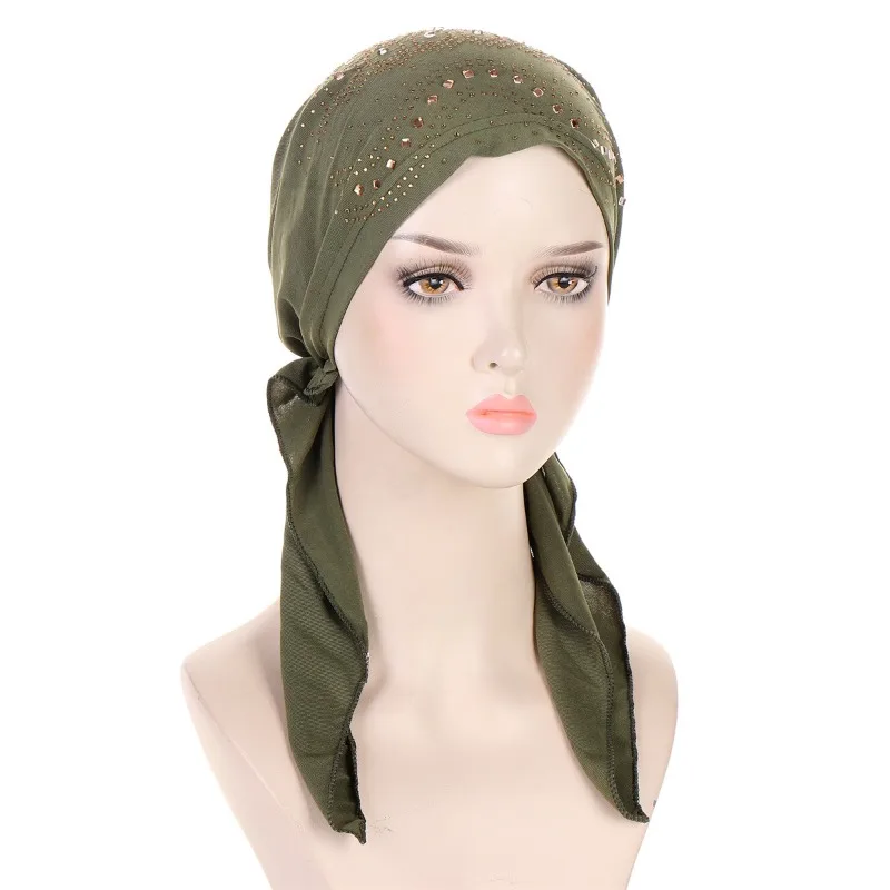 2026 New Style Beaded Headscarf Ladies Elastic Multi-color Solid-colored Muslim Headscarf Base Cap Outerwear Women's Hijabs
2026 New Style Beaded Headscarf Ladies Elastic Multi-color Solid-colored Muslim Headscarf Base Cap Outerwear Women's Hijabs