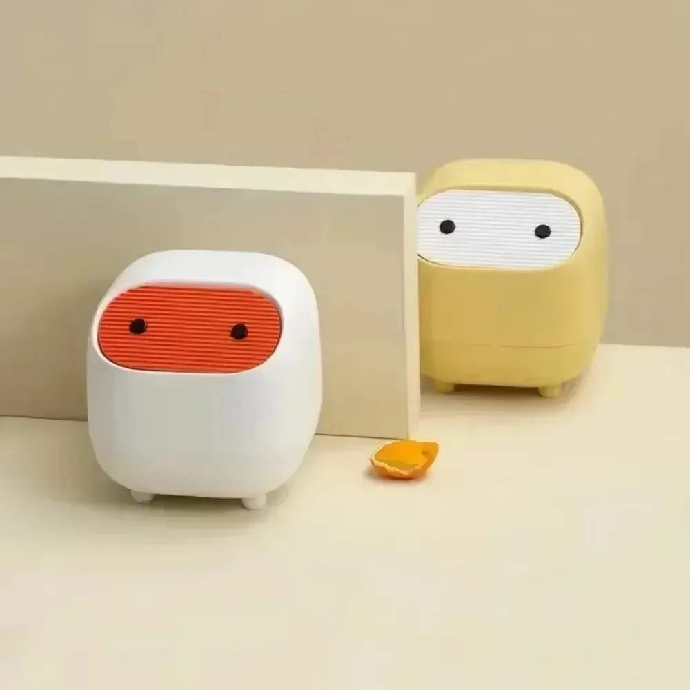Mini Desktop Trash Can Double Layer Press Lid Design Cute Ninja Desktops Small Waste Bin for Office Home Creative Accessories
Mini Desktop Trash Can Double Layer Press Lid Design Cute Ninja Desktops Small Waste Bin for Office Home Creative Accessories
