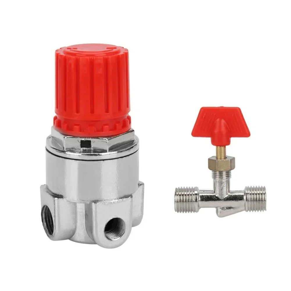 Pump Air Compressor 1 4 4 Port 90-120 PSI Adjustable Air Regulator Valve Control Valve Manifold Regulator Gauges
Pump Air Compressor 1 4 4 Port 90-120 PSI Adjustable Air Regulator Valve Control Valve Manifold Regulator Gauges