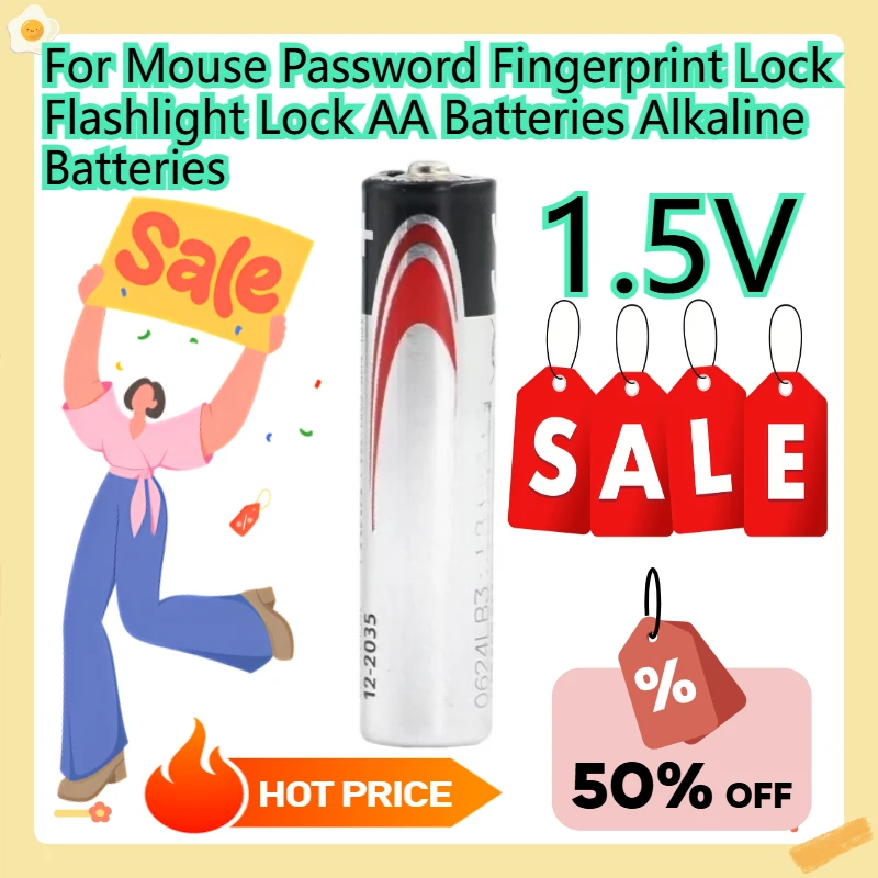 For Mouse Password Fingerprint Lock Flashlight Lock AA Alkaline Batteries
For Mouse Password Fingerprint Lock Flashlight Lock AA Alkaline Batteries