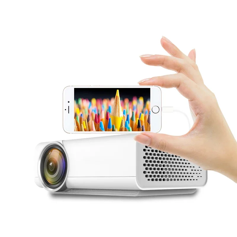 Mini Projector For Home Theater System Movie Video Projector With VGA AV USB Wired With The Same Screen Beamer
Mini Projector For Home Theater System Movie Video Projector With VGA AV USB Wired With The Same Screen Beamer