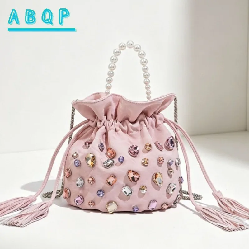 Evening Handbag Luxury Brand Diamond-encrusted Shiny Women's Handbag Beaded Personalized Fashion Women's Shoulder Crossbody Bag
Evening Handbag Luxury Brand Diamond-encrusted Shiny Women's Handbag Beaded Personalized Fashion Women's Shoulder Crossbody Bag