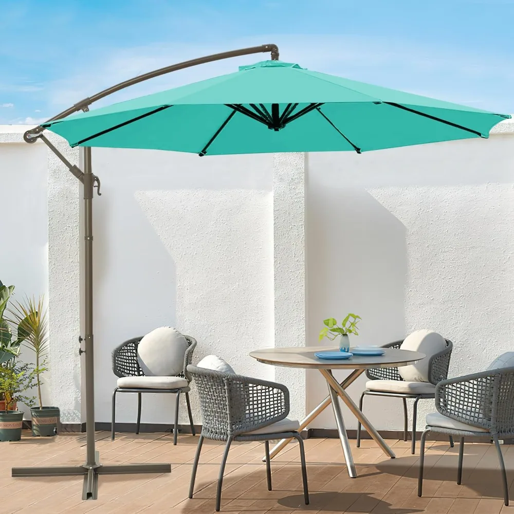 Offset Cantilever Hanging Outdoor Patio Umbrella Market Umbrella UV Resistant with Easy Tilt,Heavy-Duty Pool Umbrella for Lawn
Offset Cantilever Hanging Outdoor Patio Umbrella Market Umbrella UV Resistant with Easy Tilt,Heavy-Duty Pool Umbrella for Lawn