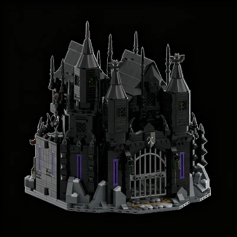 NEW 2272PCS MOC Medieval Castle Necropolis Model Building Blocks Display DIY Creative Building Blocks Gift Decoration Home Set
NEW 2272PCS MOC Medieval Castle Necropolis Model Building Blocks Display DIY Creative Building Blocks Gift Decoration Home Set