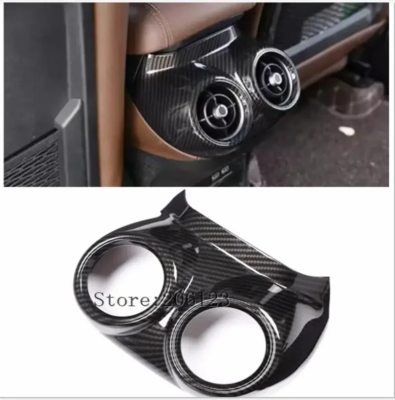New Carbon Fiber For Alfa Romeo Stelvio 2017 2018 ABS Plastic Rear Air Conditioning Vent Outlet Cover Trim Car Accessories
New Carbon Fiber For Alfa Romeo Stelvio 2017 2018 ABS Plastic Rear Air Conditioning Vent Outlet Cover Trim Car Accessories
