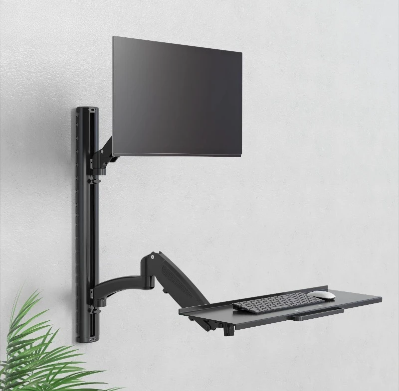 Install Adjustable Aluminum Desktop Install 32 Inch Screen Sit to Stand Wall Mount Install Keyboard Tray Height Adjustable
Install Adjustable Aluminum Desktop Install 32 Inch Screen Sit to Stand Wall Mount Install Keyboard Tray Height Adjustable