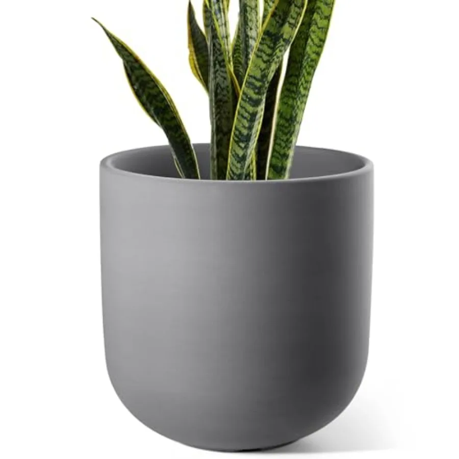 10 Inch Plant Pot Ceramic Pots for Plants with Drainage Hole and Rubber Plug Plant Pots Indoor for Home Garden Patio Office Cyl
10 Inch Plant Pot Ceramic Pots for Plants with Drainage Hole and Rubber Plug Plant Pots Indoor for Home Garden Patio Office Cyl