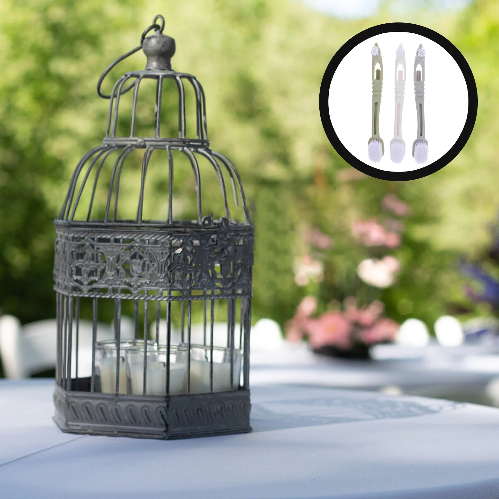 3Pcs Bird Cage Cleaning Brush Soft Bristles Dual Heads Easy Operation Pet Cage Cleaning Tool Bird Poop Cleaner
3Pcs Bird Cage Cleaning Brush Soft Bristles Dual Heads Easy Operation Pet Cage Cleaning Tool Bird Poop Cleaner