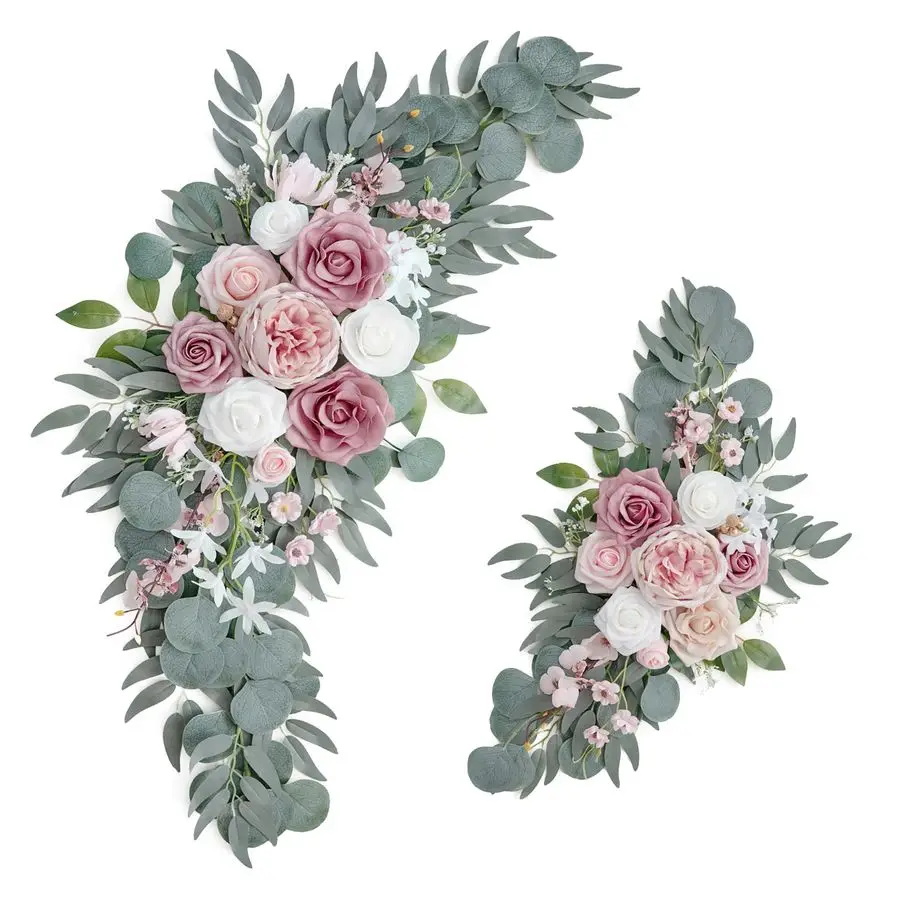 Small Wedding Arch Flowers Pack of 2, Artificial Dusty Rose Flowers for Wedding Welcome Signs Decorations and Arch Flower for We
Small Wedding Arch Flowers Pack of 2, Artificial Dusty Rose Flowers for Wedding Welcome Signs Decorations and Arch Flower for We
