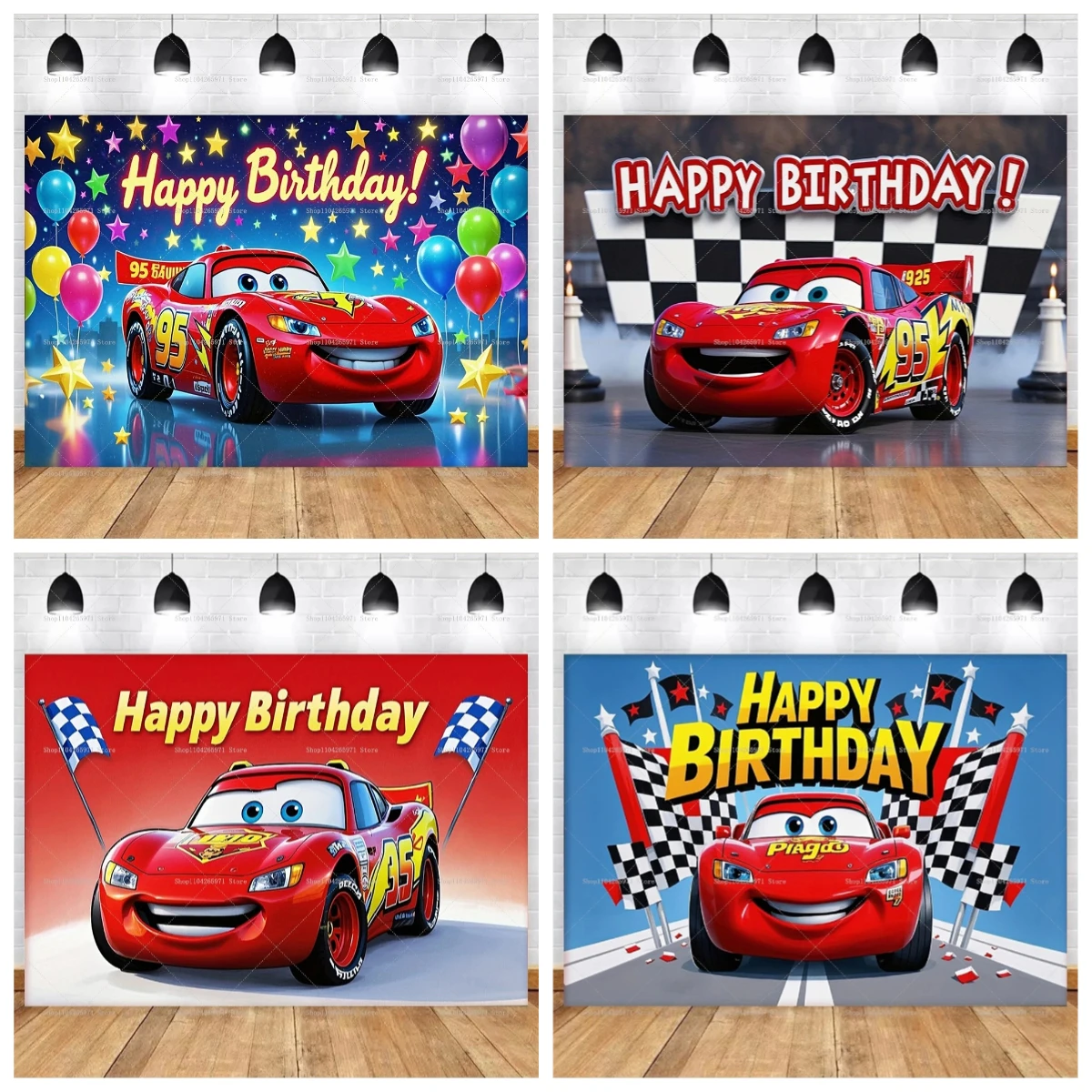 Cars Theme Banner Backdrops Lightning McQueen Racing Party Decor Photography Background Kids Baby 1st Birthday Party Supplies
Cars Theme Banner Backdrops Lightning McQueen Racing Party Decor Photography Background Kids Baby 1st Birthday Party Supplies