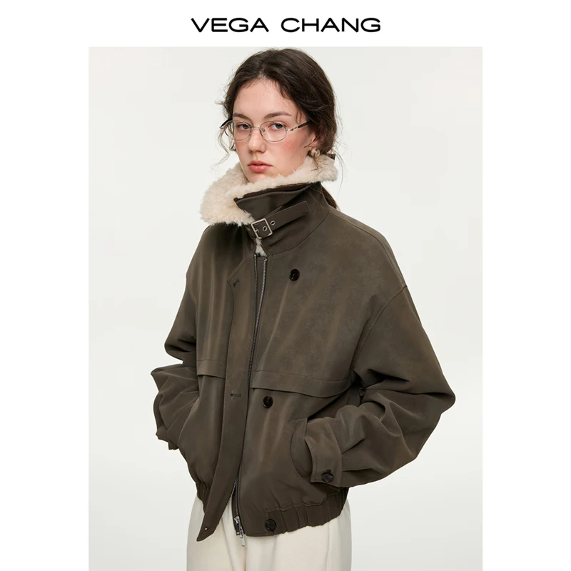 Vega Chang новая зимняя женская короткая куртка универсальная хлопковая куртка в стиле ретро
Vega Chang новая зимняя женская короткая куртка универсальная хлопковая куртка в стиле ретро