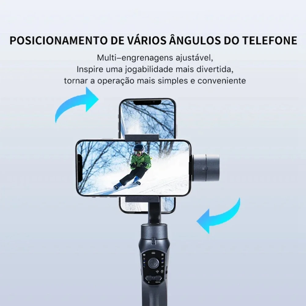 Stylish-Smartphone Three-Axis Gimbal Anti-Shake Stabilizer APP Face Tracking Wheel Zoom Automatically Follow Panoramic Photos
Stylish-Smartphone Three-Axis Gimbal Anti-Shake Stabilizer APP Face Tracking Wheel Zoom Automatically Follow Panoramic Photos