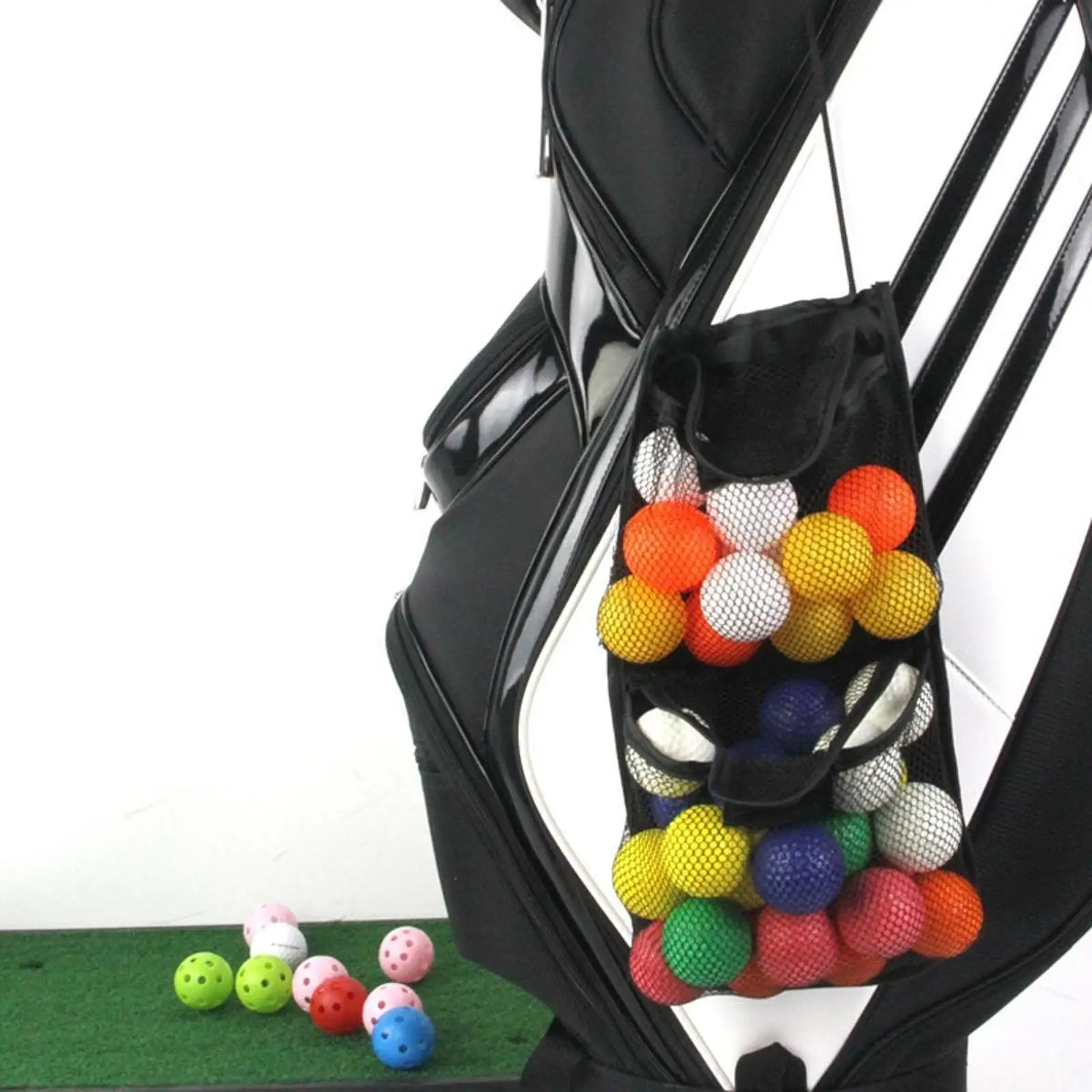 Golf Ball Pouch Lightweight Nylon Net Organizer Golf Accessory for Men Women Golfer Supplies
Golf Ball Pouch Lightweight Nylon Net Organizer Golf Accessory for Men Women Golfer Supplies
