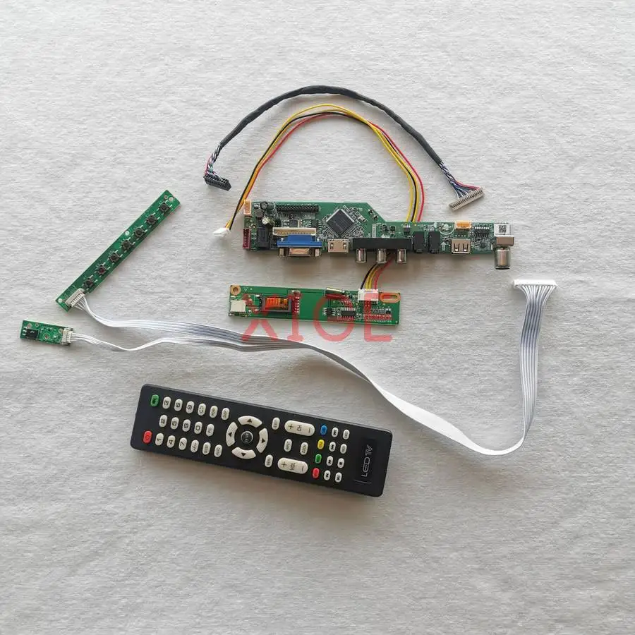 Комплект платы управления матрицей для B133EW01 LQ133K1LA4A LQ133K1LA04 LQ133K1LD4B, DIY, LVDS, 20-контактный, 1280*800, HDMI+VGA+AV+USB, 1-CCFL
Комплект платы управления матрицей для B133EW01 LQ133K1LA4A LQ133K1LA04 LQ133K1LD4B, DIY, LVDS, 20-контактный, 1280*800, HDMI+VGA+AV+USB, 1-CCFL