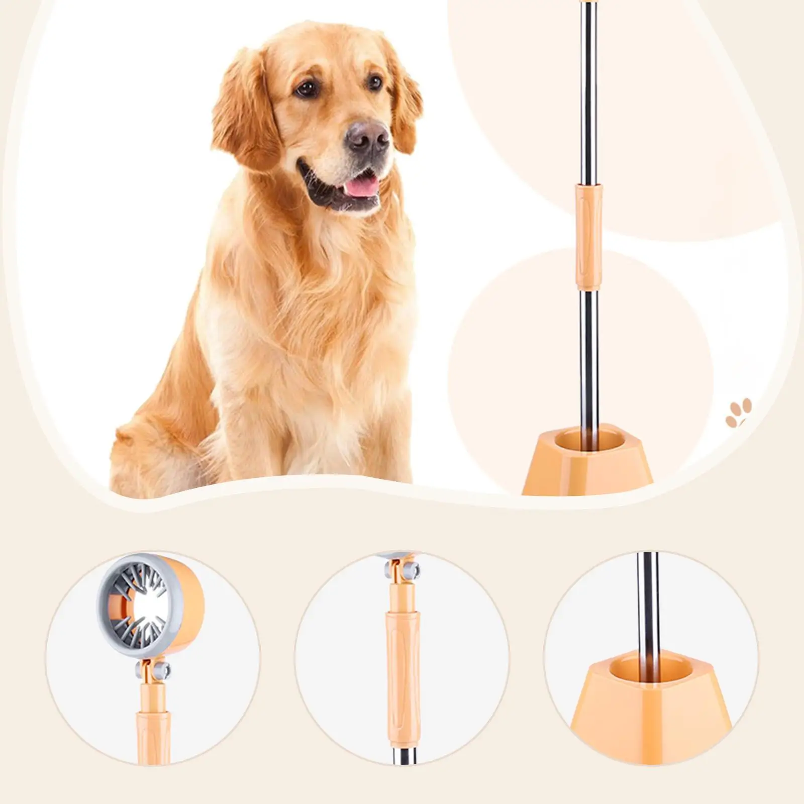 Flexible Pet Hair Dryer Holder Blow Dryer Rack Adjustable Bracket Support for Puppy Dog Cat Grooming
Flexible Pet Hair Dryer Holder Blow Dryer Rack Adjustable Bracket Support for Puppy Dog Cat Grooming