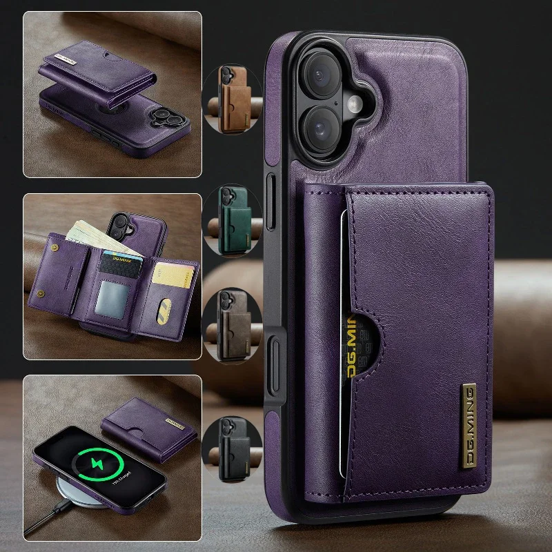 2 In 1 Detachable Magnetic Wallet Card Cover With Phone Case for iPhone 16 Pro Max 15 Plus 14 Pro 13 12 Pro 11
2 In 1 Detachable Magnetic Wallet Card Cover With Phone Case for iPhone 16 Pro Max 15 Plus 14 Pro 13 12 Pro 11