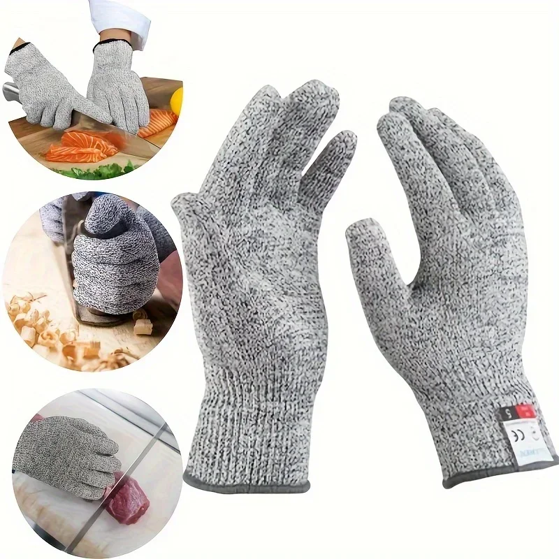 Cut Resistant Gloves with Grip Dots-Breathable&Lightweight Chef's Gloves-Ambidextrous-Cut Resistant for Kitchen or Woodworking
Cut Resistant Gloves with Grip Dots-Breathable&Lightweight Chef's Gloves-Ambidextrous-Cut Resistant for Kitchen or Woodworking