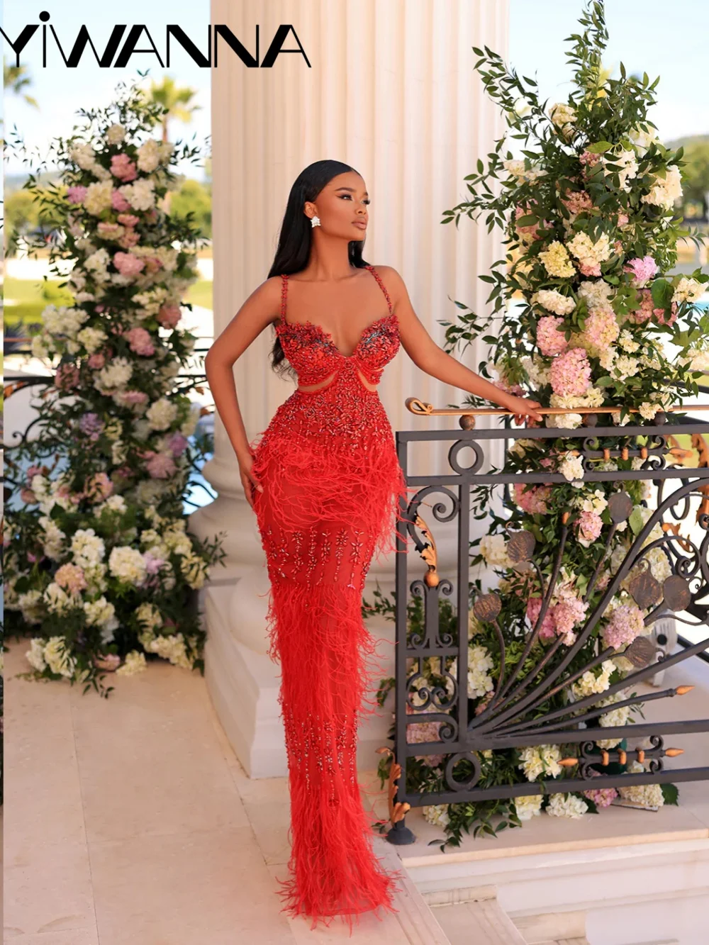 Красное вечернее платье с ослепительным хрустальным перьями, элегантное Иллюзионное свадебное платье на тонких бретелях, изысканные платья для выпускного вечера по индивидуальному заказу
Красное вечернее платье с ослепительным хрустальным перьями, элегантное Иллюзионное свадебное платье на тонких бретелях, изысканные платья для выпускного вечера по индивидуальному заказу