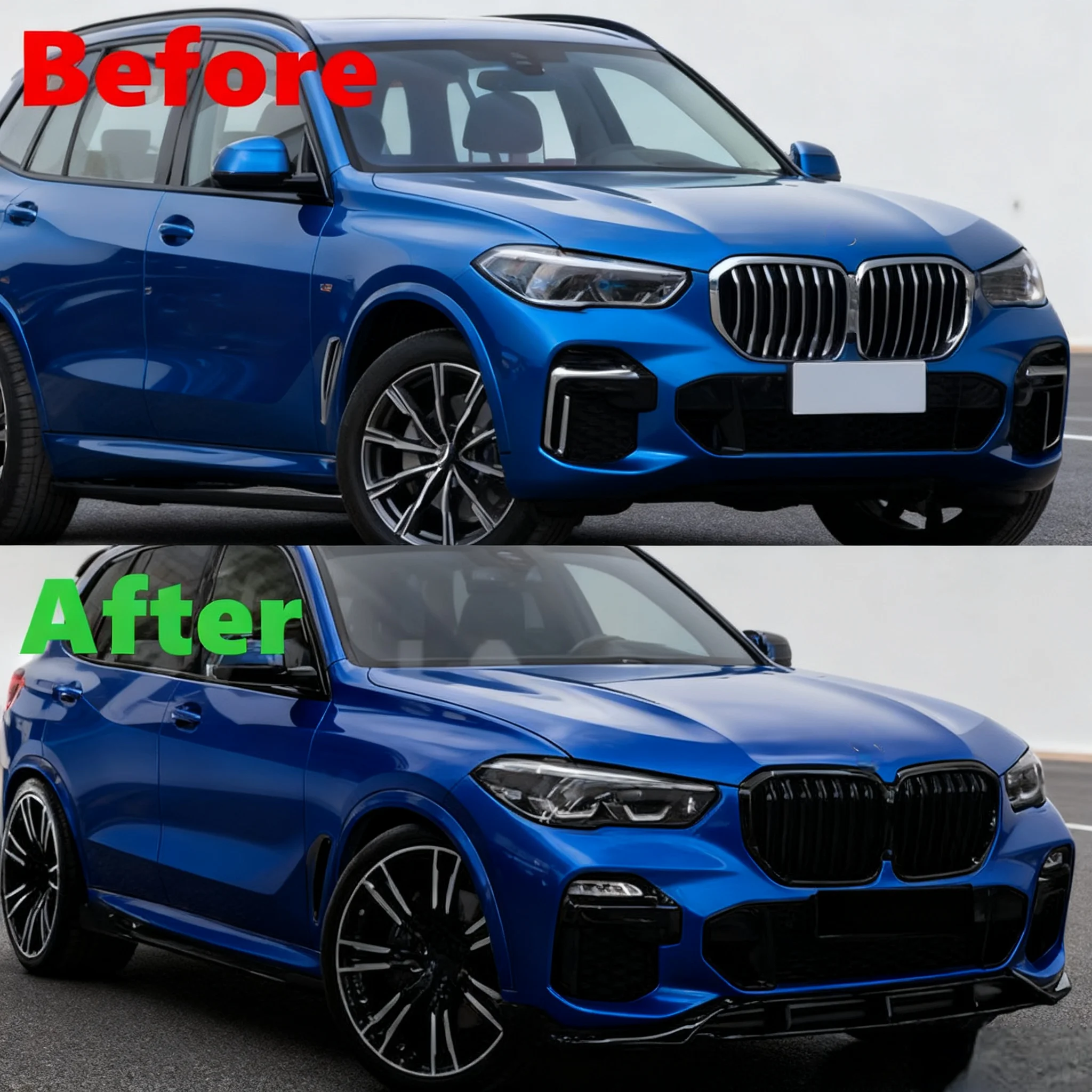Глянцевая черная передняя решетка автомобиля, решетка бампера для BMW X5 G05 2019 2020 2021 2022, сменные решетки из АБС-пластика, Стайлинг автомобиля
Глянцевая черная передняя решетка автомобиля, решетка бампера для BMW X5 G05 2019 2020 2021 2022, сменные решетки из АБС-пластика, Стайлинг автомобиля