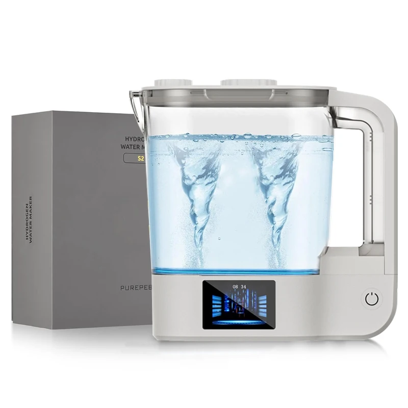2L Hydrogen Water Generators Usb Charging Hydrogen Water Kettle 10/20 min PEM Electrolysis Hydrogen Ionizer Water Pitcher
2L Hydrogen Water Generators Usb Charging Hydrogen Water Kettle 10/20 min PEM Electrolysis Hydrogen Ionizer Water Pitcher