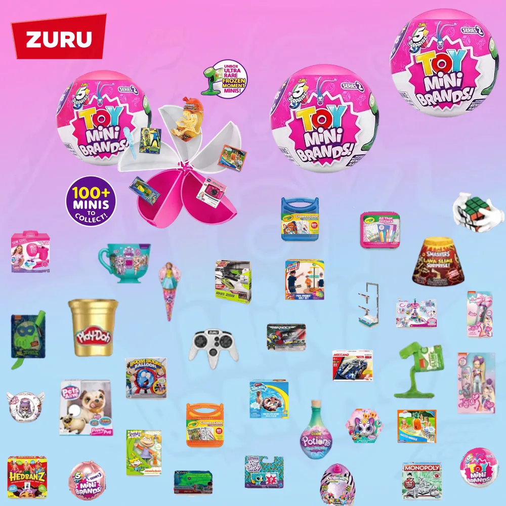 ZURU Mini Brands5 Surprise Capsule Brand Toys Gifts Random Toys Great Value Mystery Collectible Capsule Slime Series Ultra Rare
ZURU Mini Brands5 Surprise Capsule Brand Toys Gifts Random Toys Great Value Mystery Collectible Capsule Slime Series Ultra Rare