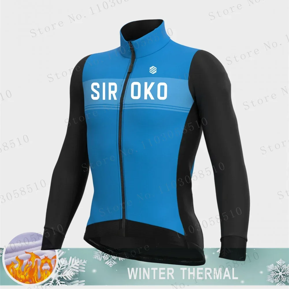 siroko Thermal Fleece Cycling Jersey mtb Winter Long Sleeve MTB Racing Bike Jersey For Men Cycling Clothing warmth jacket upf50+
siroko Thermal Fleece Cycling Jersey mtb Winter Long Sleeve MTB Racing Bike Jersey For Men Cycling Clothing warmth jacket upf50+