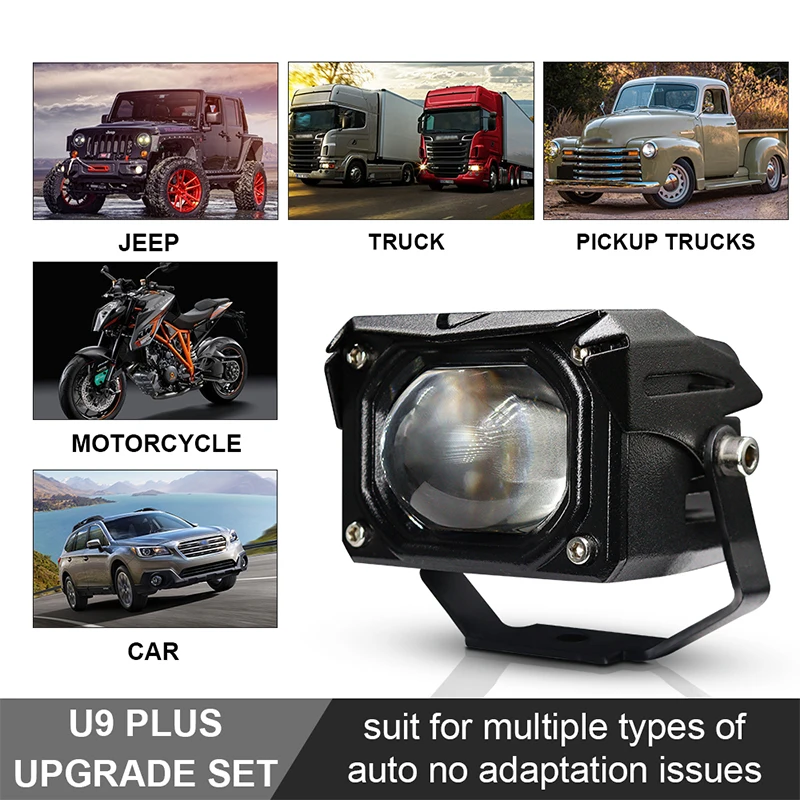 HAOSJ Carspotlights Projector Lens 120W 45000LM Bi colour CANBUSLed car light Hi/Lo Beam 3000K 6000K Fog Lamp motorcycle lamp
HAOSJ Carspotlights Projector Lens 120W 45000LM Bi colour CANBUSLed car light Hi/Lo Beam 3000K 6000K Fog Lamp motorcycle lamp
