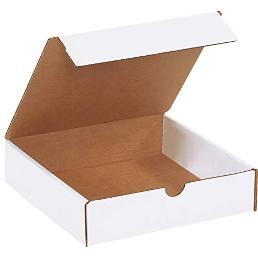 Literature Mailers 8"L x 8"W x 2"H 50-Pack Cardboard Box for Shipping Moving Mailing Packing Packaging and Storage
Literature Mailers 8"L x 8"W x 2"H 50-Pack Cardboard Box for Shipping Moving Mailing Packing Packaging and Storage