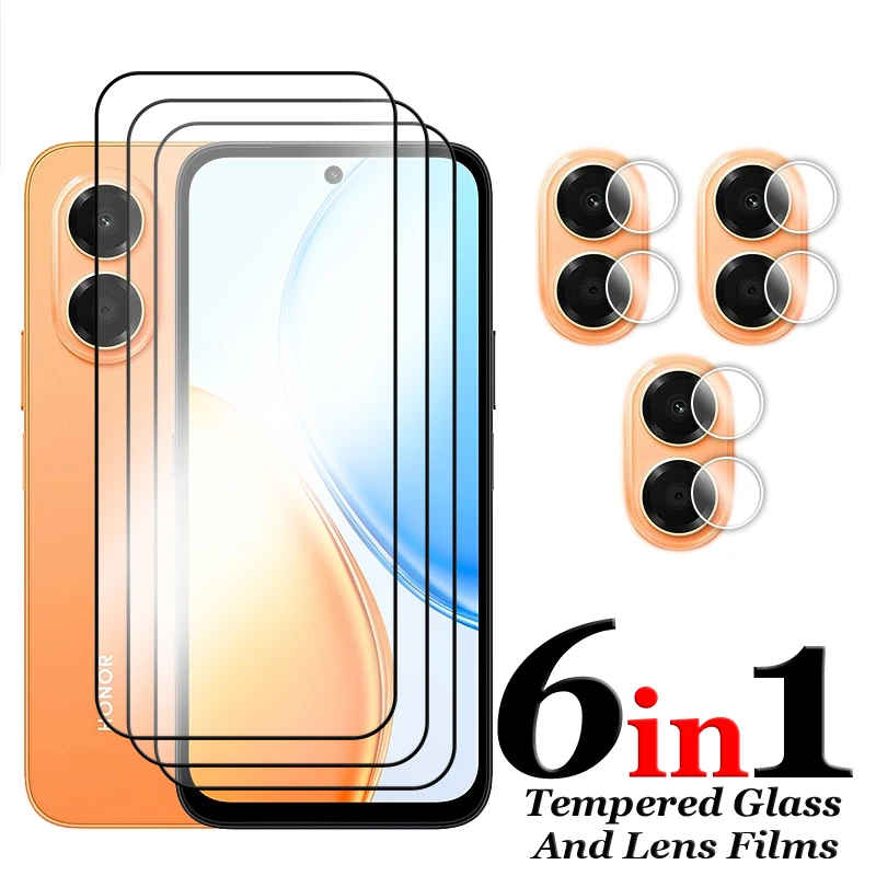 6in1 For Honor X7e 4G Glass For Honor X7e Tempered Glass 6.61 inch Full Cover Screen Protector For Honor X7e Lens Film
6in1 For Honor X7e 4G Glass For Honor X7e Tempered Glass 6.61 inch Full Cover Screen Protector For Honor X7e Lens Film