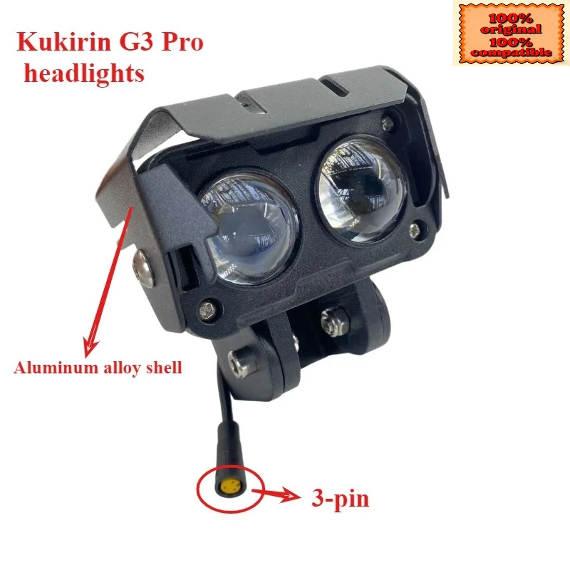 Аксессуары для скутеров, корпус из алюминиевого сплава, передние фары, передние светодиодные фары, подходят для электрического скутера Kukirin G3 Pro.
Аксессуары для скутеров, корпус из алюминиевого сплава, передние фары, передние светодиодные фары, подходят для электрического скутера Kukirin G3 Pro.