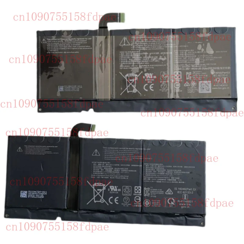 New DYNC01 96BTA015H 96BTA016H Laptop Battery 11.38V 50.20Wh 4414mAh For Microsoft Surface Pro 8 1982 1983 i5-1135G7 Tablet PC
New DYNC01 96BTA015H 96BTA016H Laptop Battery 11.38V 50.20Wh 4414mAh For Microsoft Surface Pro 8 1982 1983 i5-1135G7 Tablet PC