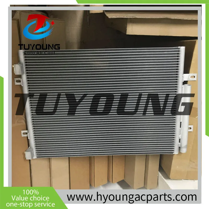 Auto AC Condenser Assy 11EM-90050 11LM-90200 11Q6-90071 for Hyundai R800LC-7A R370LC-7 R360LC-7
Auto AC Condenser Assy 11EM-90050 11LM-90200 11Q6-90071 for Hyundai R800LC-7A R370LC-7 R360LC-7
