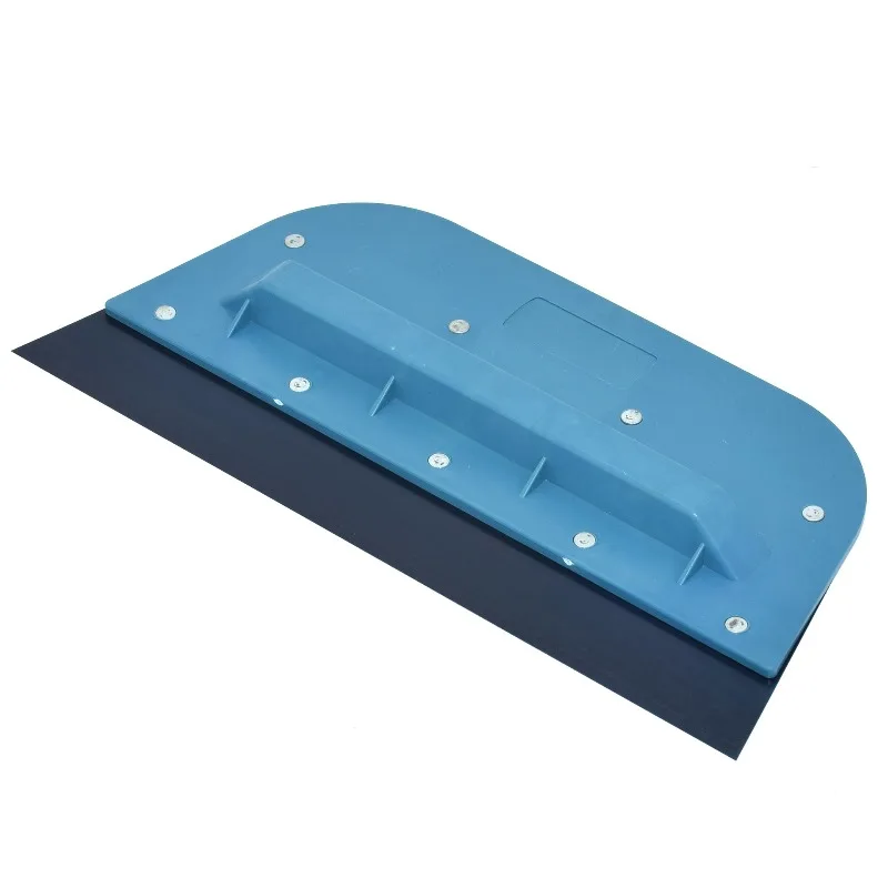 Putty plastic handle scraper, blue steel stainless steel spatula
Putty plastic handle scraper, blue steel stainless steel spatula