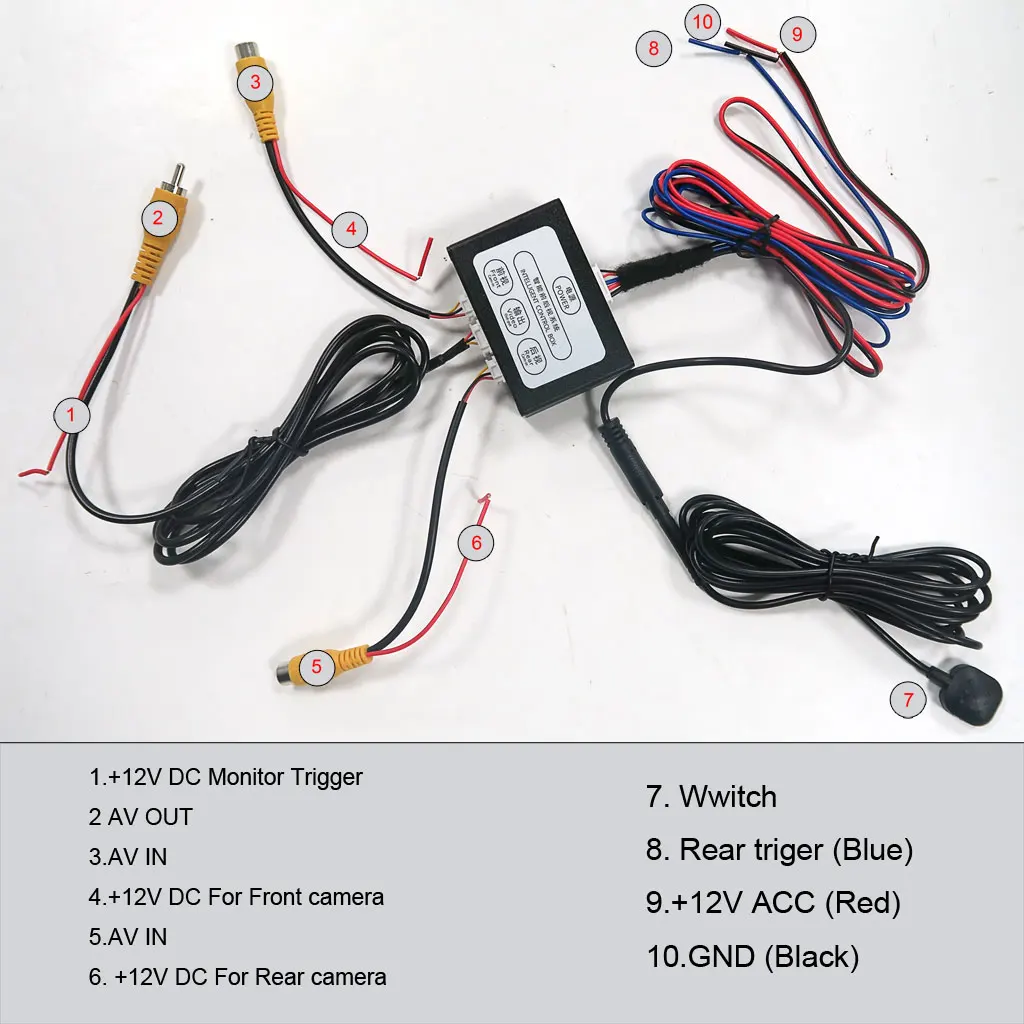Car Front And Rear Camera Control Box System Two Cameras Image Switch Control Box Intelligent Control Car Camera Video
Car Front And Rear Camera Control Box System Two Cameras Image Switch Control Box Intelligent Control Car Camera Video
