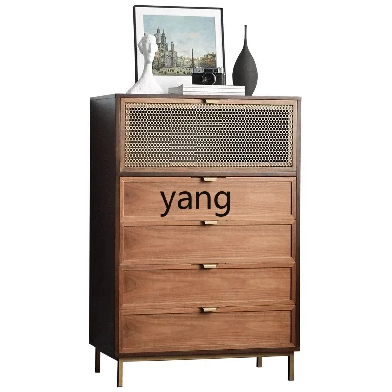 LMMsimple light luxury chest of drawers modern retro storage storage drawer chest of drawers
LMMsimple light luxury chest of drawers modern retro storage storage drawer chest of drawers