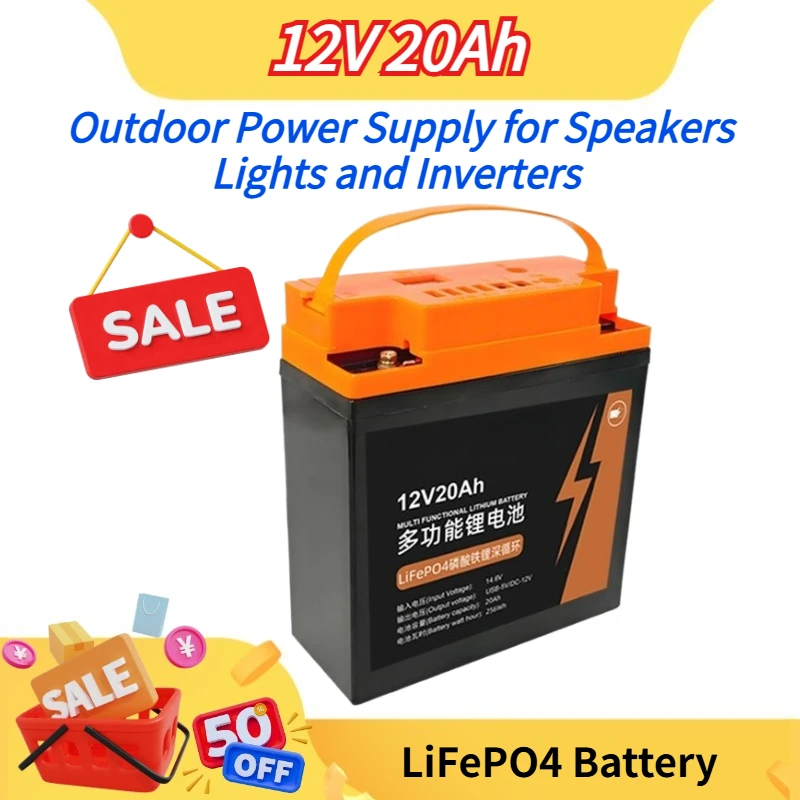 New 20Ah 12V 4S1P High-capacity LiFePO4 Battery High-power Outdoor Power Supply for Speakers Lights and Inverters with BMS
New 20Ah 12V 4S1P High-capacity LiFePO4 Battery High-power Outdoor Power Supply for Speakers Lights and Inverters with BMS