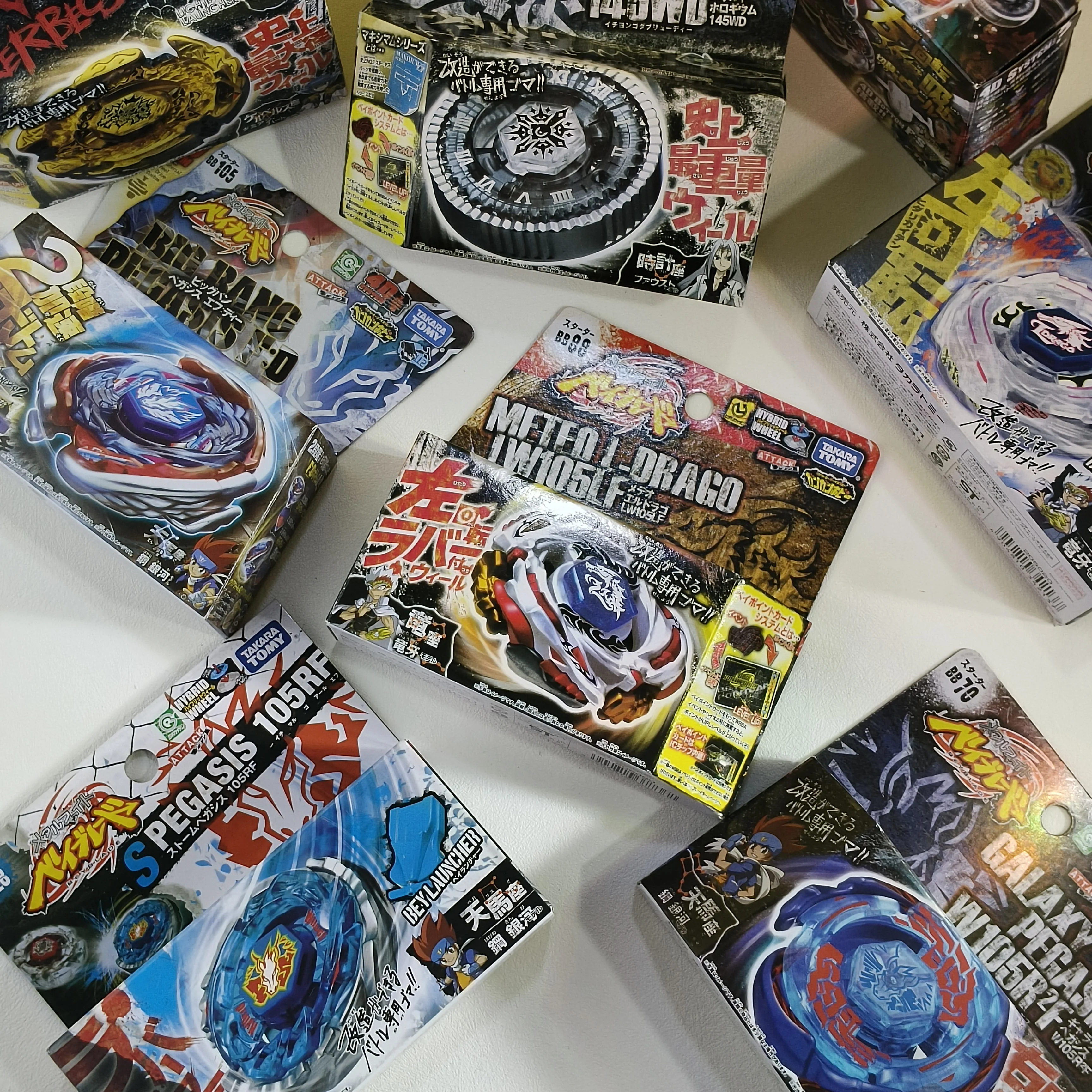 Takara Tomy Metal Fight BB-70 Galaxy Pegasis / Pegasus W105R²F BB88 BB105 BB28 BB43 BB104 original box
Takara Tomy Metal Fight BB-70 Galaxy Pegasis / Pegasus W105R²F BB88 BB105 BB28 BB43 BB104 original box