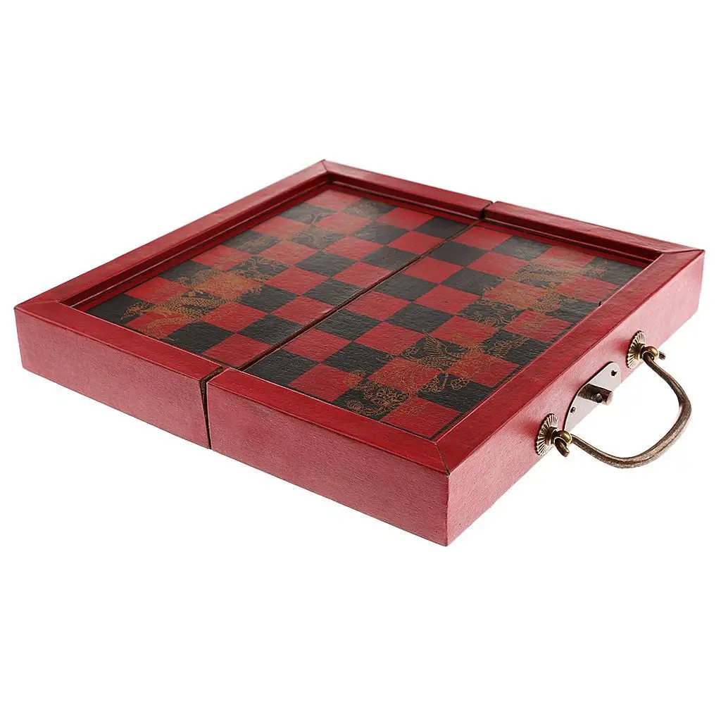 Portable Mini Wooden Chinese Chess Antique Folding Board Game High Quality Chess for Children Parent Child
Portable Mini Wooden Chinese Chess Antique Folding Board Game High Quality Chess for Children Parent Child