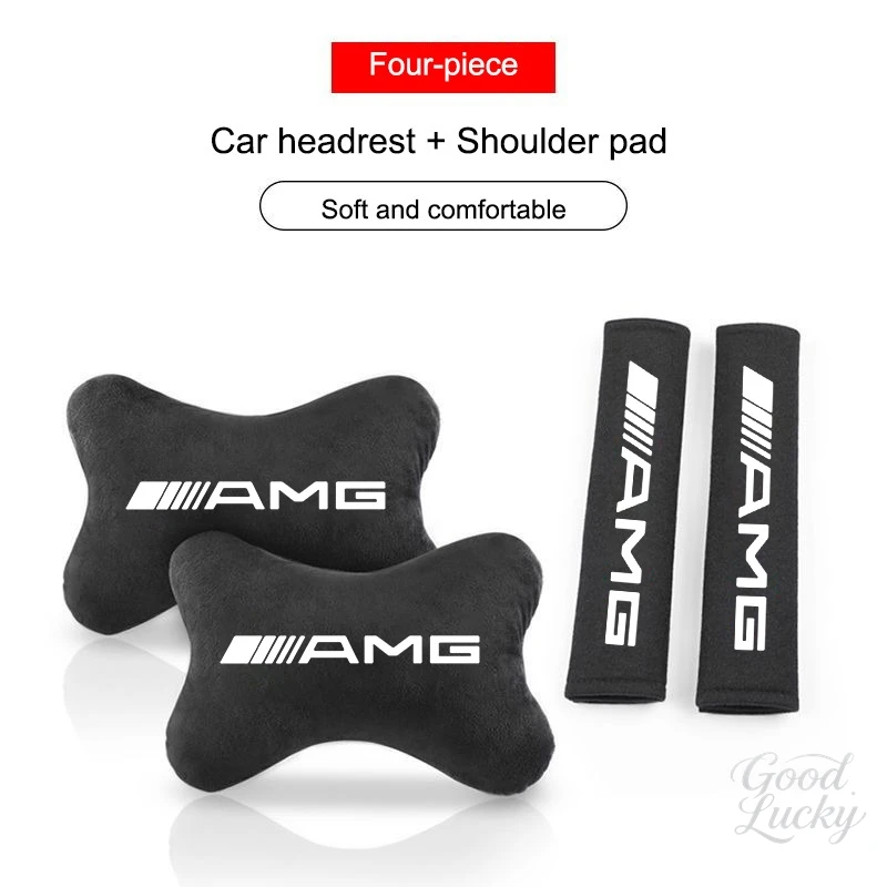Car Headrest Seat Belt Shoulder Pads Neck Pillow for Mercedes benz W203 W204 GLC CLA Interior Mouldings TZHJ-AMG Accessories
Car Headrest Seat Belt Shoulder Pads Neck Pillow for Mercedes benz W203 W204 GLC CLA Interior Mouldings TZHJ-AMG Accessories