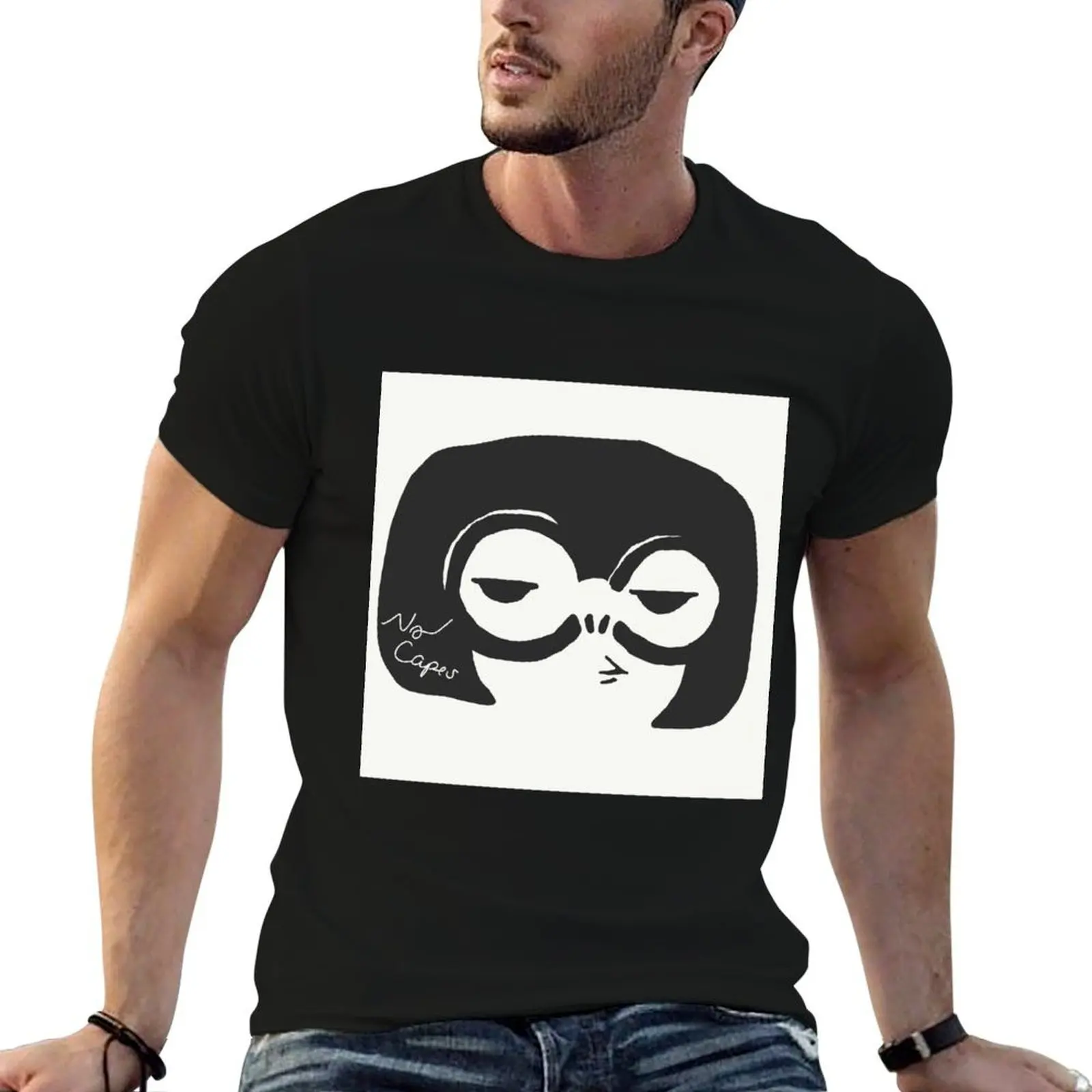 No Capes T-Shirt t shirt man designer cotton t shirt man T-Shirt
No Capes T-Shirt t shirt man designer cotton t shirt man T-Shirt