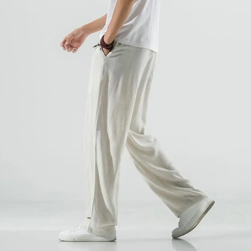 Men Pants Men's Drawstring Elastic Waist Sweatpants with Pockets for Daily Wear Casual Sports Loose Straight Leg Trousers Men
Men Pants Men's Drawstring Elastic Waist Sweatpants with Pockets for Daily Wear Casual Sports Loose Straight Leg Trousers Men
