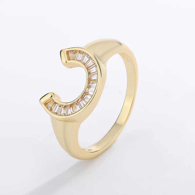 925 Silver T-Square Stone Ring Horseshoe Shaped Synthetic Moissanite Rings for Woman Men Engagement Fine Jewelry Gift
925 Silver T-Square Stone Ring Horseshoe Shaped Synthetic Moissanite Rings for Woman Men Engagement Fine Jewelry Gift