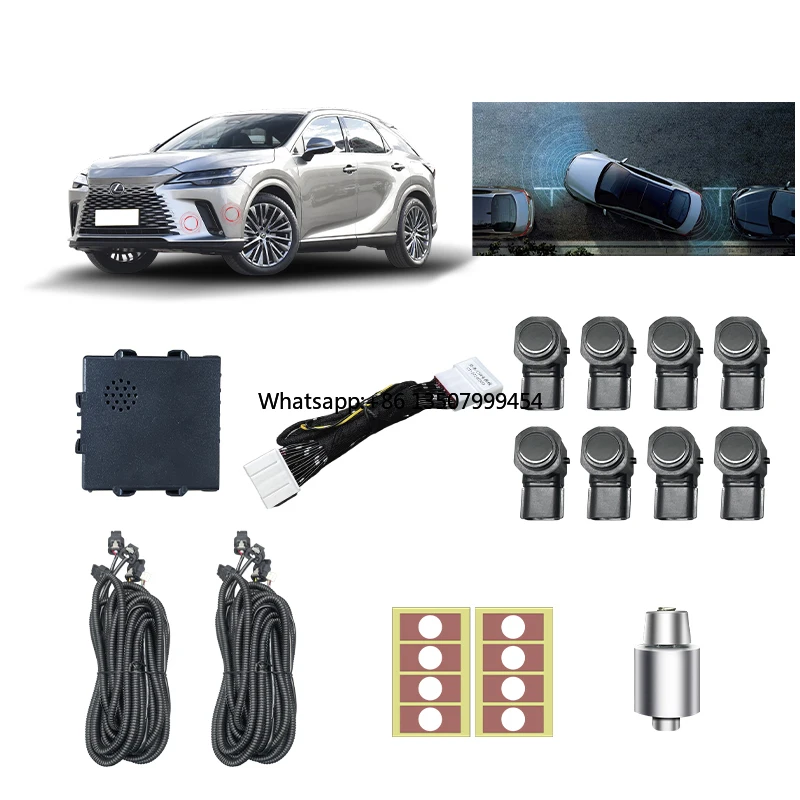 Lexus 2016-2023 Original Car Sensor Parking Kit 8 Sensors System Front and Rear Parking radar Car Reversing Aid
Lexus 2016-2023 Original Car Sensor Parking Kit 8 Sensors System Front and Rear Parking radar Car Reversing Aid