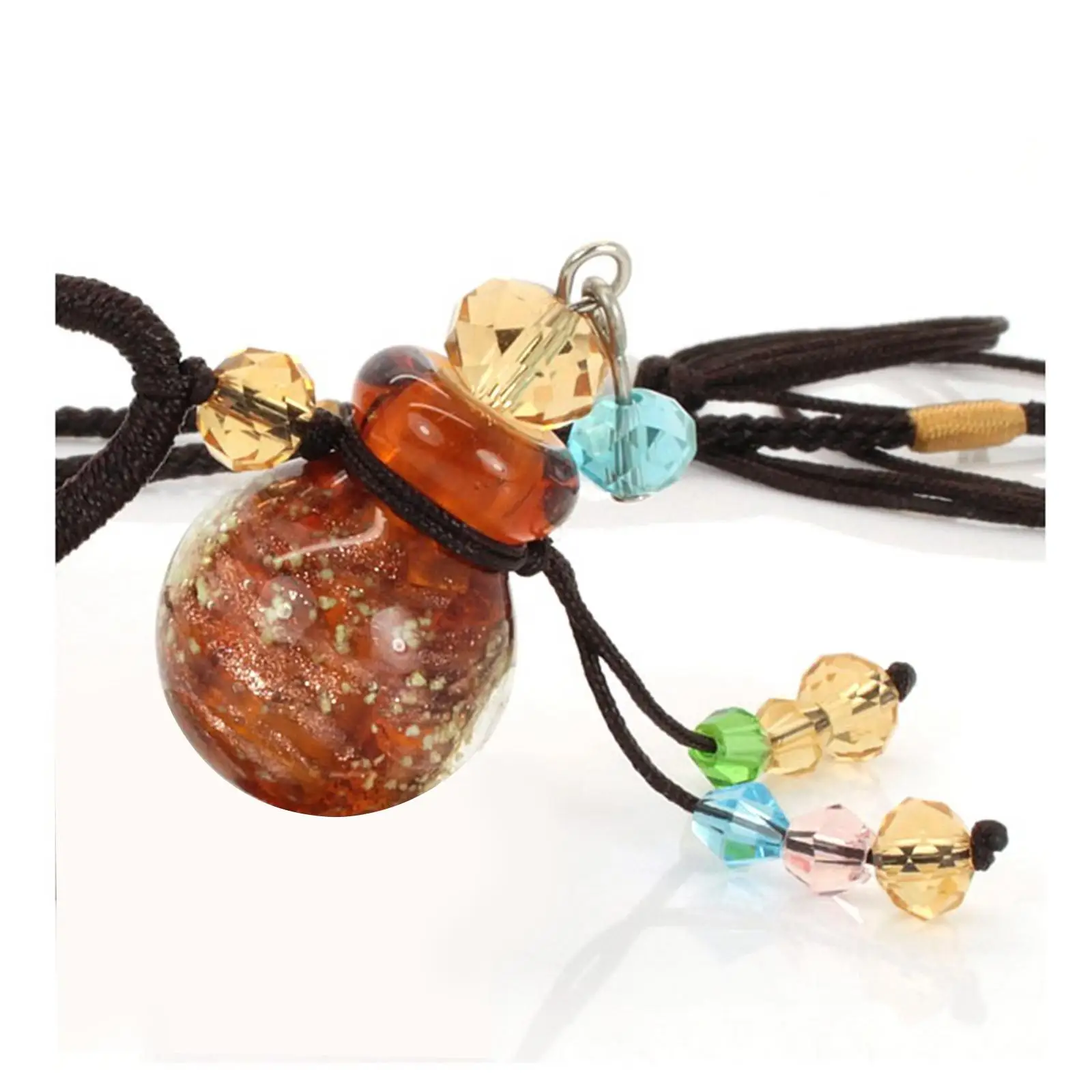 Essential Oil Diffuser Glass Pendant Necklace Refillable Perfume Bottle Mini Fragrance Vial for Travel and Gifts
Essential Oil Diffuser Glass Pendant Necklace Refillable Perfume Bottle Mini Fragrance Vial for Travel and Gifts
