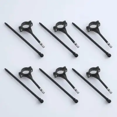 6 pcs Bike Handlebar Flagpole Strong Durable Adjustable Tension Lightweight Easy Install For Cycling Motorcycle Safety 
6 pcs Bike Handlebar Flagpole Strong Durable Adjustable Tension Lightweight Easy Install For Cycling Motorcycle Safety