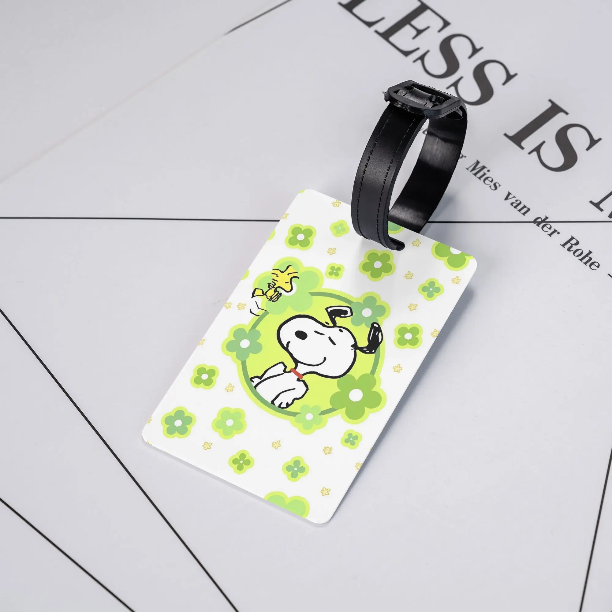 Snoopy Woodstock Cartoon Luggage Tags Travel Accessories Holder Baggage Boarding Tags Holder Baggage Tag ID Address Baggage
Snoopy Woodstock Cartoon Luggage Tags Travel Accessories Holder Baggage Boarding Tags Holder Baggage Tag ID Address Baggage