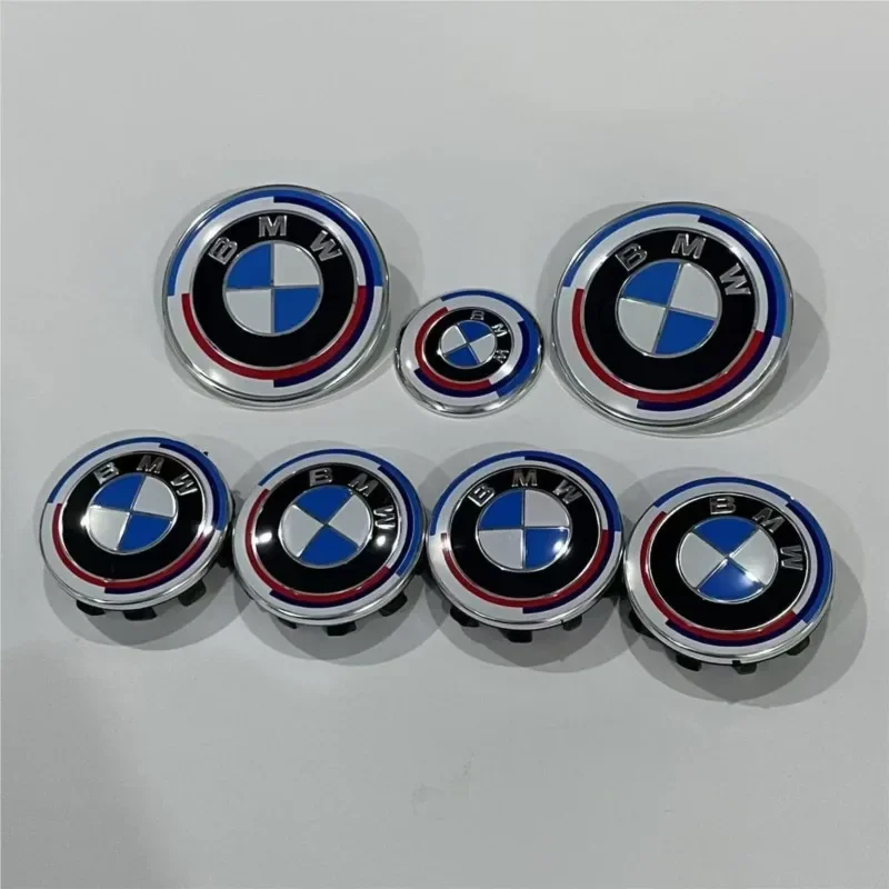 7PC 68mm 56mm Wheel Center Caps Emblem Badge 50th Anniversary For BMW E39 E46 E90 E60 E87 E53 F10 F20 F30 M X3 X5 X6 Accessories
7PC 68mm 56mm Wheel Center Caps Emblem Badge 50th Anniversary For BMW E39 E46 E90 E60 E87 E53 F10 F20 F30 M X3 X5 X6 Accessories