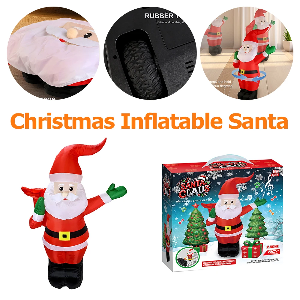 2,4 ГГц беспроводной RC Санта перезаряжаемый пульт дистанционного управления электрический ходьба Санта-Клаус гигантский взорвать Рождественская фигурка реквизит для праздничной вечеринки
2,4 ГГц беспроводной RC Санта перезаряжаемый пульт дистанционного управления электрический ходьба Санта-Клаус гигантский взорвать Рождественская фигурка реквизит для праздничной вечеринки