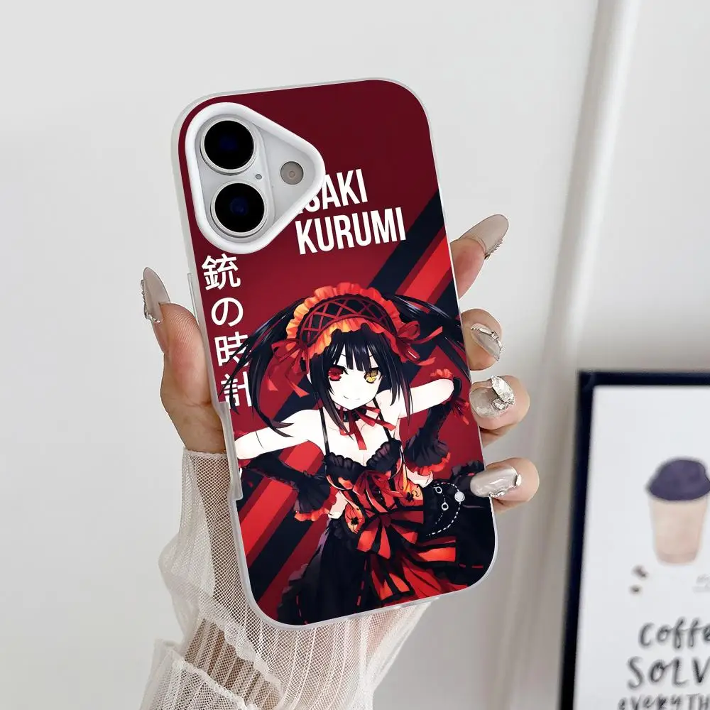 Date a Live Kurumi Tokisaki Phone Case for iPhone 17 16 15 14 13 12 11 Air Pro Max Plus Jelly Double layer White Cover
Date a Live Kurumi Tokisaki Phone Case for iPhone 17 16 15 14 13 12 11 Air Pro Max Plus Jelly Double layer White Cover